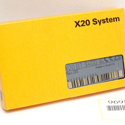 B&R X20BT9400 X20 BT 9400 Rev.D0 Einspeisung für interne I/O-Versorgung / Neu OVP - Maranos.de