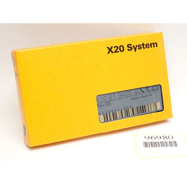 B&R X20BT9400 X20 BT 9400 Rev.D0 Einspeisung für interne I/O-Versorgung / Neu OVP - Maranos.de