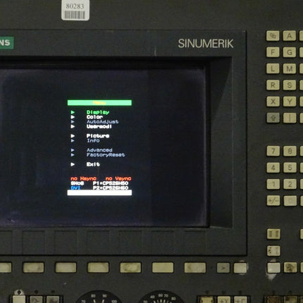 Siemens 6FC4401-0TA01-Z Bedientafel 5700339075.56 - Maranos.de