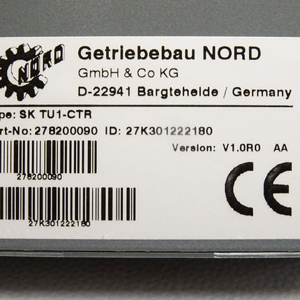 Gebtriebebau NORD SKTU1-CTR 278200090 Parameter Unit - Maranos.de