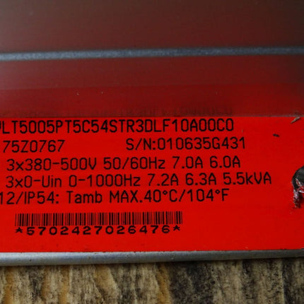 Danfoss 175Z0767 VLT5005PT5C54STR3DLF10A00C0 Frequenzumrichter 3kW - Maranos.de