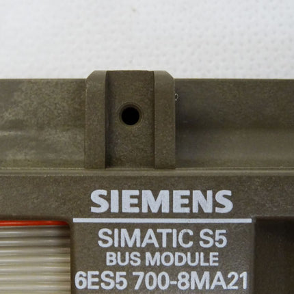 Siemens Simatic S5 6ES5700-8MA21 6ES5 700-8MA21 Busmodul für S5-100U/ET 100U/ET 200U - Maranos.de