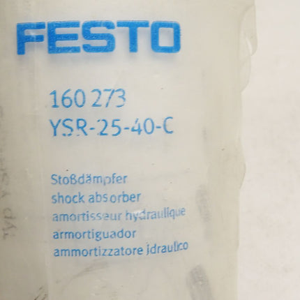 Festo Stoßdämpfer 160273 YSR-25-40-C / Neu OVP - Maranos.de