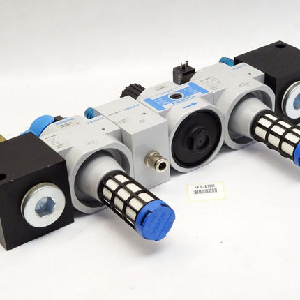 Festo Einschaltventil HEE-D-MAXI-24 + Druckregelventil LR-D-MAXI 162596 + FRZ-D-MAXI + HE-D-MAXI 162774-A - Maranos.de