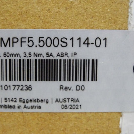 B&R 80MPF5.500S114-01 Rev.D0 2 Phasen Hybrid Schrittmotor / Neu OVP - Maranos.de