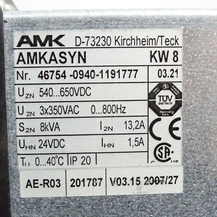 AMK AMKASYN KW8 46754-0940-1191777 Ohne Einschubkarte - Maranos.de