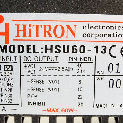Hitron HSU60-13 Power Supply 60W - Maranos.de