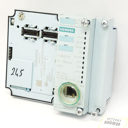 Siemens ET200pro SIMATIC DP IM154-8 PN/DP CPU 6ES7154-8AB00-0AB0 - Maranos.de