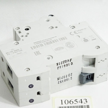 Siemens 5SL4216-7 MCB C16 Leitungsschutzschalter - Maranos.de