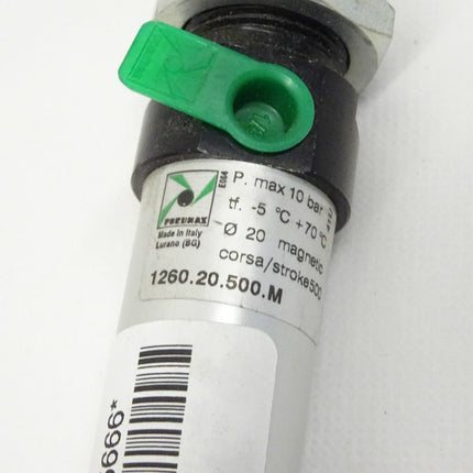 PNEUMAX 1260.20.500.M Stroke 500 Zylinder - Maranos.de