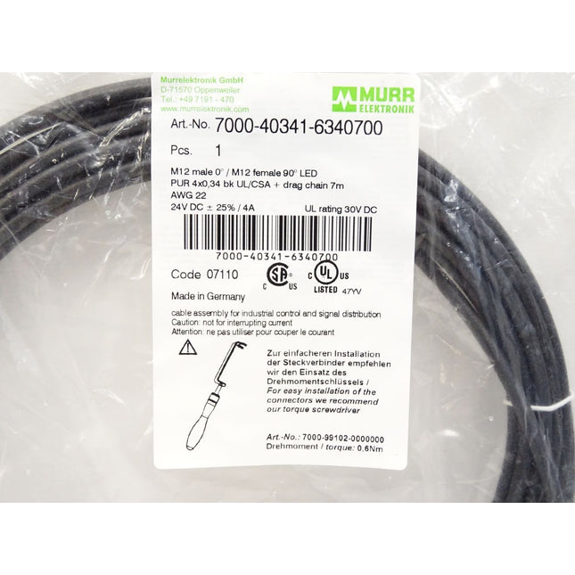 Murr Elektronik 7000-40341-6340700 / Neu OVP - Maranos.de