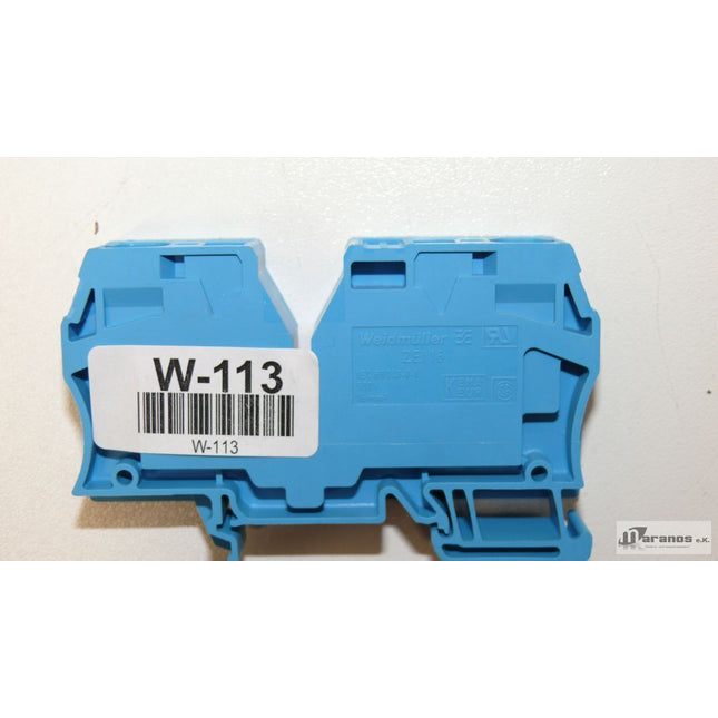 Neu-OVP 17x Weidmüller ZEI 16 BL Klemme Reihenklemmen Durchgangsklemmen - Maranos.de