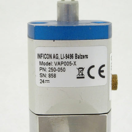 Inficon AG VAP005-X pneumatisches Vakuum Eckventil 250-050 - Maranos.de