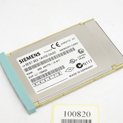 Siemens 6ES7952-1AH00-0AA0 6ES7 952-1AH00-0AA0 Memory Card 256KB - Maranos.de