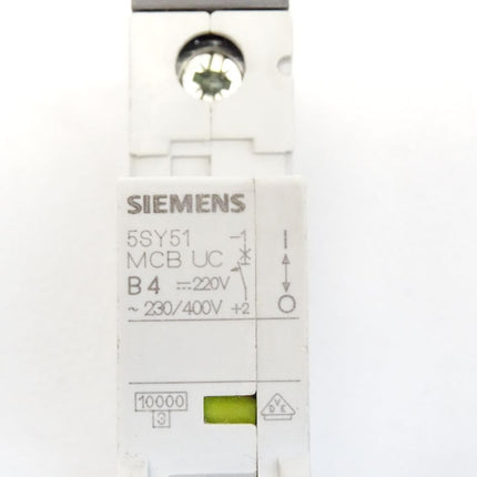 Siemens Leitungsschutzschalter 5SY5104-6 5SY51 MCB B4 - Maranos.de