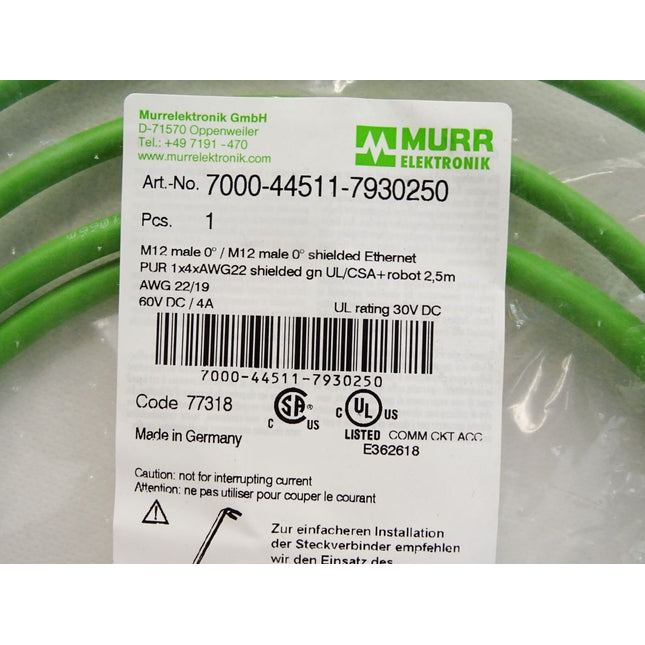 Murr Elektronik Kabel 7000-44511-7930250 / Neu OVP - Maranos.de