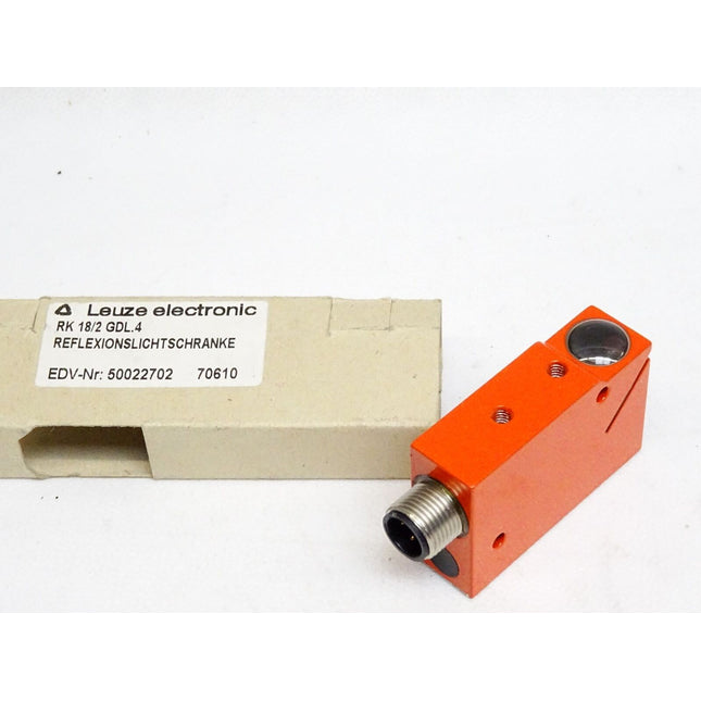 Leuze Electronic Reflexionslichtschranke RK18/2 GDL.4 50022702 / Neu OVP - Maranos.de