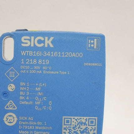 Sick 1218819 WTB16I-34161120A00 Klein-Lichtschranke / Neuwertig - Maranos.de