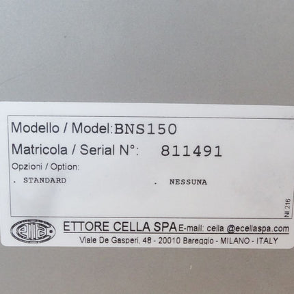 Wika Ettore Cella BNS150 Manometer 0-60bar / Neu - Maranos.de