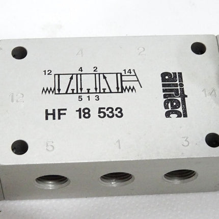 Airtec HF18533 HF 18 533 5/3-Wege Handhebelventil / Neu - Maranos.de