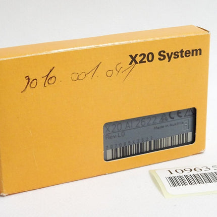 B&R X20AI2622 X20 AI 2622 Rev.L0 2 analoge Eingänge / Neu OVP - Maranos.de