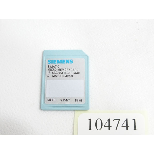 Siemens Micro Memory Card 6ES7953-8LG31-0AA0 6ES7 953-8LG31-0AA0 128KB - Maranos.de