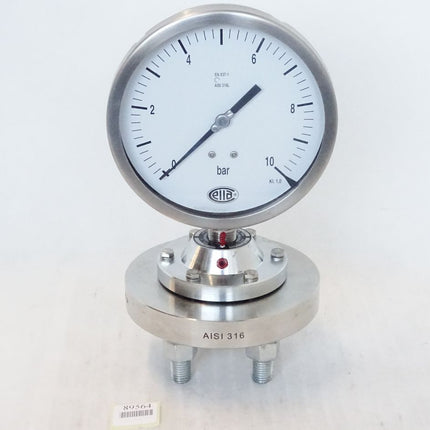 Wika Ettore Cella BN150 Manometer 0-10bar / Neu - Maranos.de