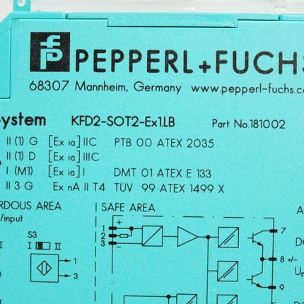 Pepperl+Fuchs 181002 Schaltverstärker KFD2-SOT2-Ex1.LB - Maranos.de