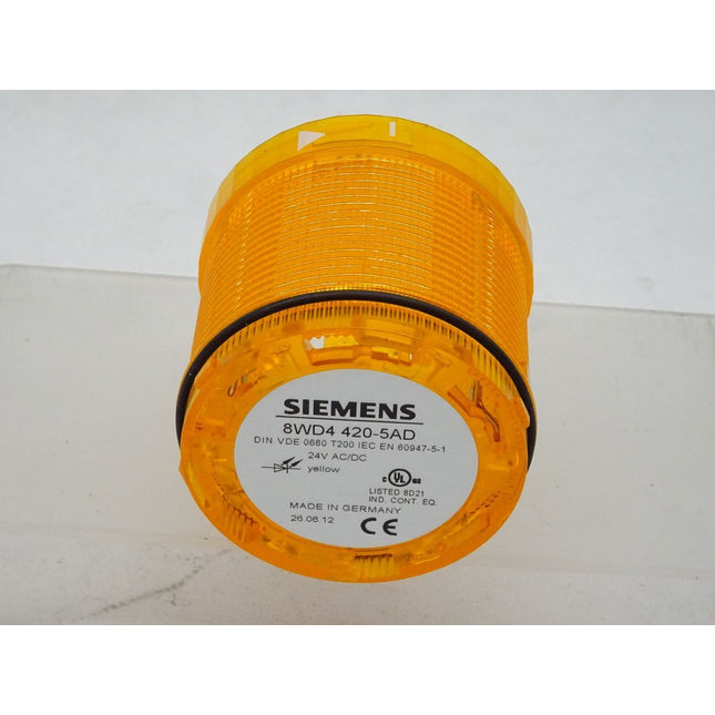 Siemens 8WD420-5AD / 8WD 420-5AD / Dauerlichtelement orange 24V AC/DC - Maranos.de