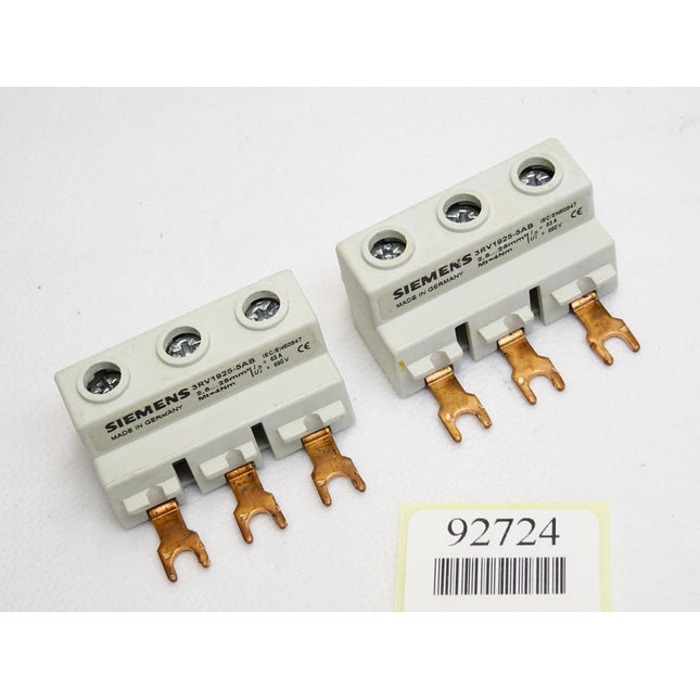 Siemens 3-Phasen-Einspeiseklemme 3RV1925-5AB / Inhalt : 2 Stück - Maranos.de