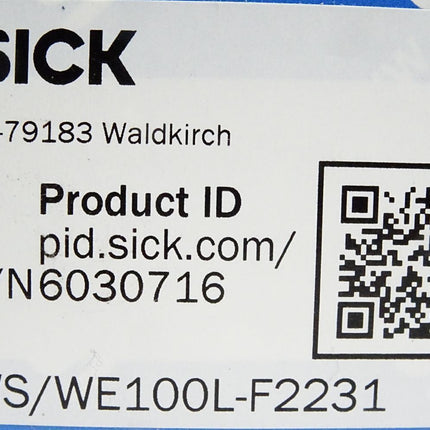 Sick 6030716 WS100L-F2231 + WE100L-F2231 Einweg-Lichtschranke Empfänger+Sender / Neu OVP - Maranos.de