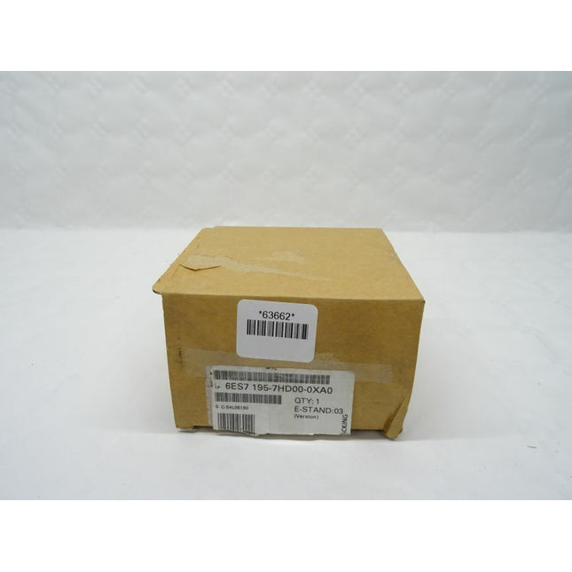 Siemens 6ES7 195-7HD00-0XA0 Siamtic S7 6ES7 195-7HD00-0XA0 E:03 OVP - Maranos.de