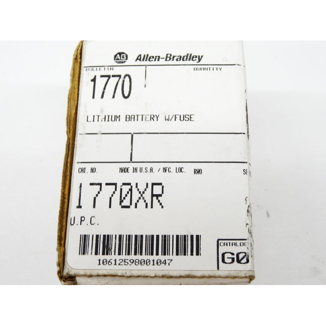 Allen-Bradley 1770XR Lithium Battery W/Fuse / Neu OVP - Maranos.de