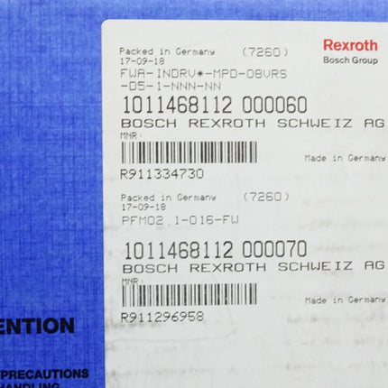 Bosch Rexroth IndraDrive control unit R911328080 CDB01.1C-S3-ENS-ENS-NNN-NNN-S2-S-NN-FW + Firmware R911334730+ Memory Card R911296958 / Neu OVP versiegelt - Maranos.de