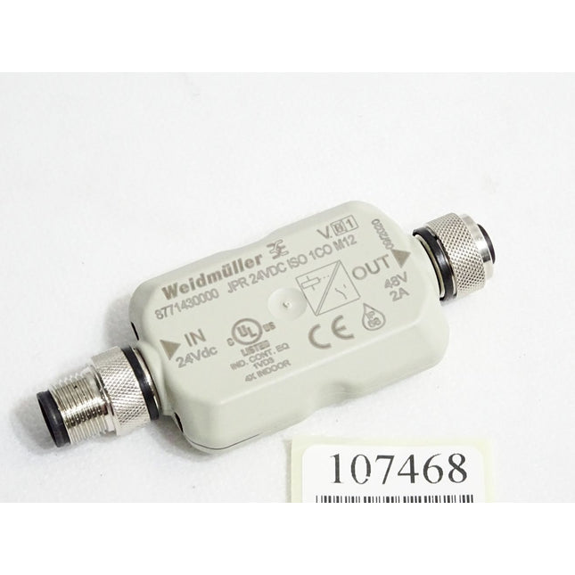 Weidmüller 8771430000 PR 24VDC ISO 1CO M12 JACKPAC IP68 Relaiskoppler - Maranos.de