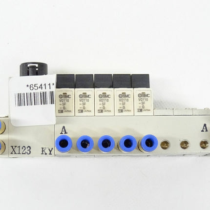 SMC X123 + 5x VQ110-5F-Q Ventilinsel - Maranos.de
