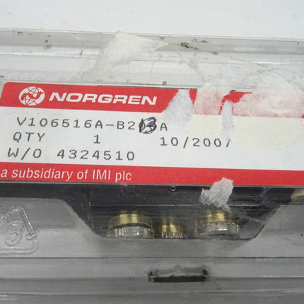 NORGREN V106516A-B2BA / W/0 4324510 / Pneumatic Magnetventil / NEU OVP versiegelt - Maranos.de