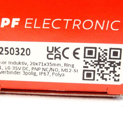 Ipf electronic Sensor Induktiv IY250320 / Neu OVP - Maranos.de
