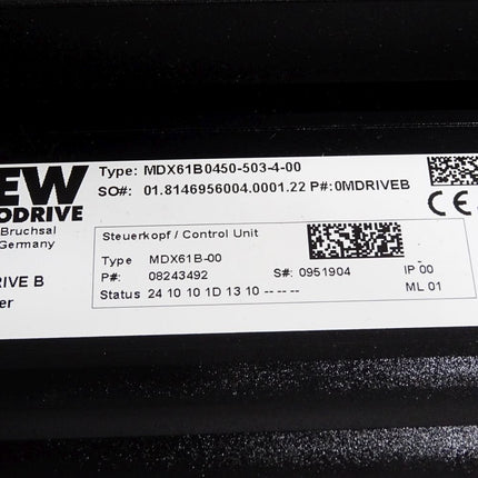 SEW Eurodrive 45kW MDX60A0450-503-4-00 08227225 Steuerkopf MDX61B-00 08243492 MDX61B-00/0T 08249571 MDX61B0450-503-4-00 / Neu - Maranos.de