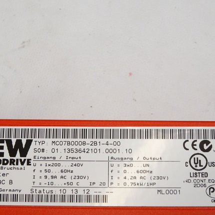 E.Dold & Söhne Sanftanlaufgerät BA9026 / Neu OVP - Maranos.de