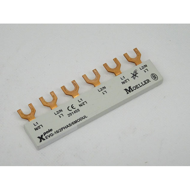 Klöckner Moeller EVG-16/2PHAS/6Modul Schienenblock EVG-16 - Maranos.de