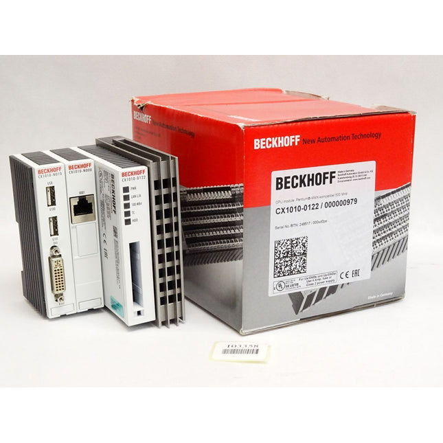Beckhoff CX1010-0122 CPU-Grundmodul CX1010-N010 CX1010-N000 CX1010-0122 / 000000979 - Maranos.de