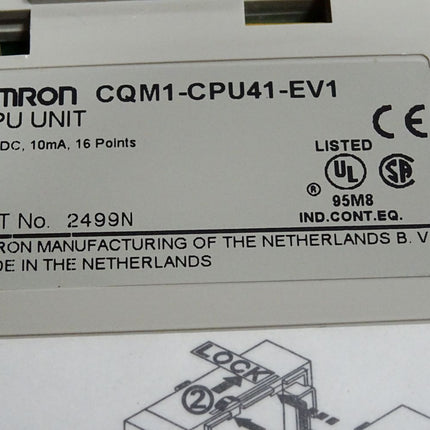 Omron CQM1H-CPU41-EV1 CPU Unit  / Neu OVP - Maranos.de