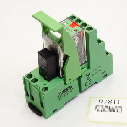 Phoenix Contact Sockel PR2-BSC3/4X21 2833576 + Relais REL-IR/L-120AC/4X21AU 2834135 - Maranos.de