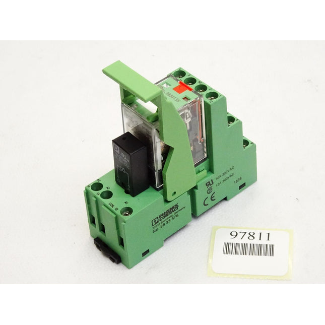 Phoenix Contact Sockel PR2-BSC3/4X21 2833576 + Relais REL-IR/L-120AC/4X21AU 2834135 - Maranos.de