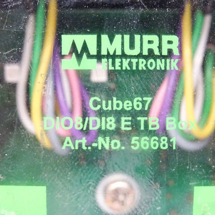 Murr Elektronik Cube67 E/A Klemmen-Erweiterungsmodul Klemmenmodul DIO8/DI8 E TB Box 56681 - Maranos.de