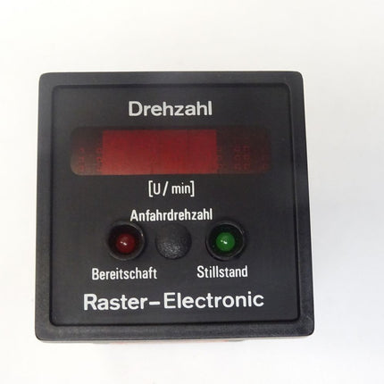 Raster electronic ZD/1 Drehzahlmessgerät - Maranos.de