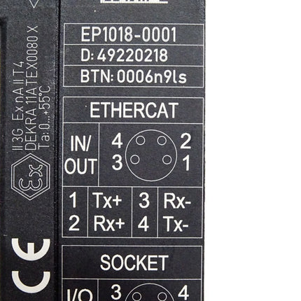 Beckhoff EP1018-0001 EtherCAT Box 8-Kanal-Digital-Eingang - Maranos.de