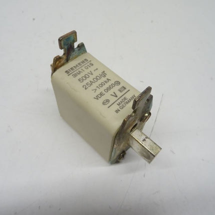 Siemens 3x 3NA1 015 Sicherung 500V / 25A 00/gT / VDE0660 neu-OVP - Maranos.de