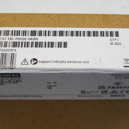 Siemens S7-300 SM335 6ES7335-7HG02-0AB0 / 6ES7 335-7HG02-0AB0 Neu - Maranos.de